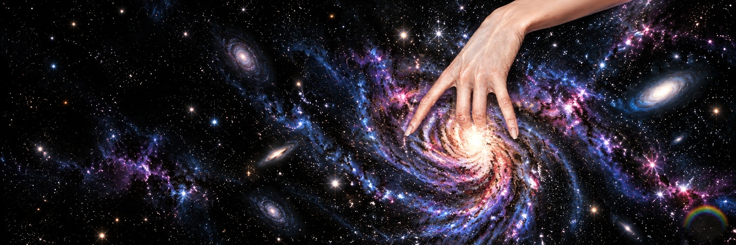 The cosmic hand and a galaxy of possibilities